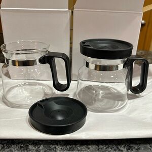 Pair of 12oz Coffee Mugs w/Silicone Lids